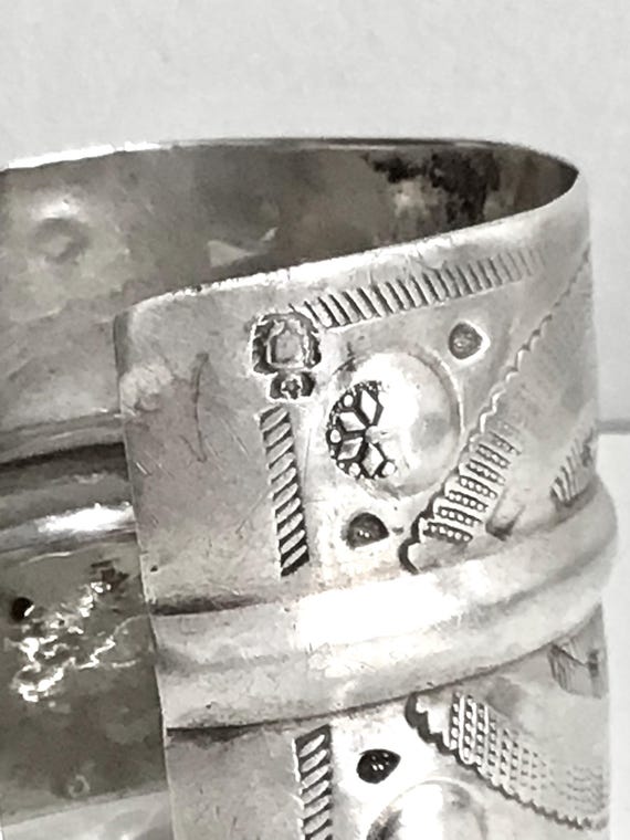 Manchette ancienne en argent de Libye. Argent de … - image 7