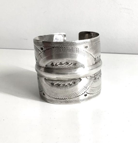 Manchette ancienne en argent de Libye. Argent de … - image 2