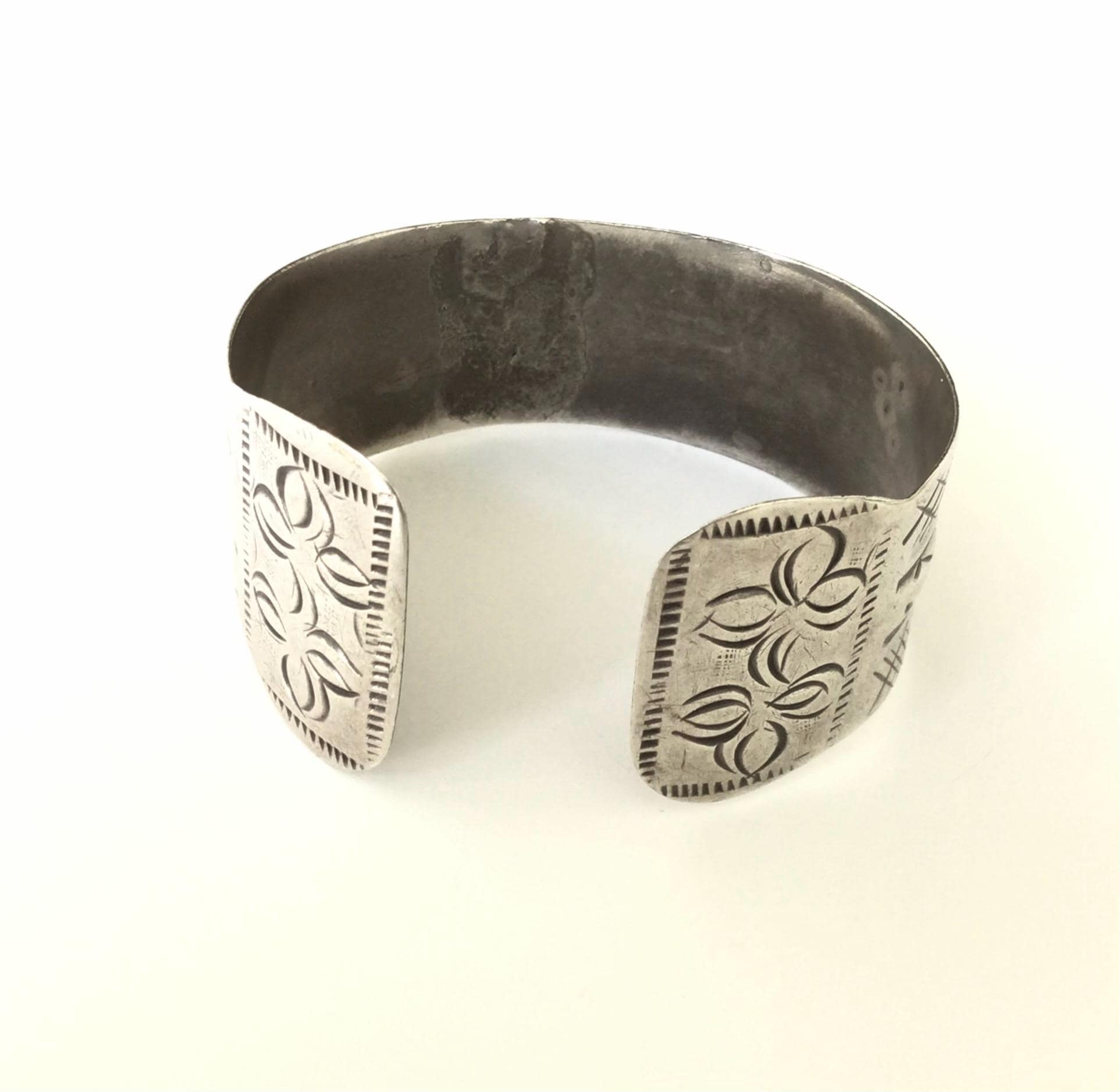 Bracelet Ancien Filigrane Laiton – Ethnique Moyen-Orient – Milieu XXème