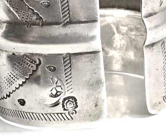 Manchette ancienne en argent de Libye. Argent de … - image 6