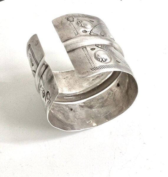 Manchette ancienne en argent de Libye. Argent de … - image 9