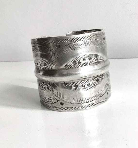 Manchette ancienne en argent de Libye. Argent de … - image 5