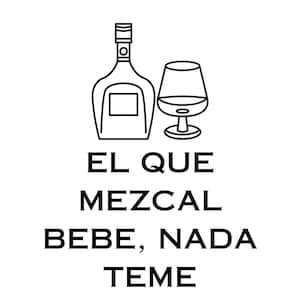 Mezcal SVG File for Cricut