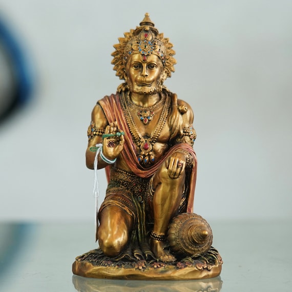 Hand Painted Resin Hanuman Statue Hand Painted Resin Hanuman Statue
