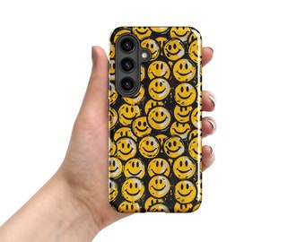 A Hundred Smileys phone Case for Samsung® Galaxy 'S' Phones. Standard, Plus, FE and Ultra Models.