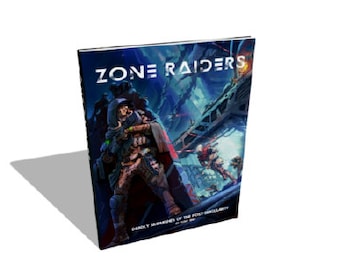 Zone Raiders Hardcover Rulebook