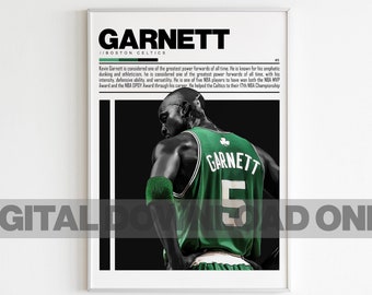 ケビン・ガーネットのサインカード（実物） - Etsy 日本