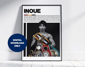 Naoya Inoue 'monster' Photo Print Poster - Pre Signed - Etsy