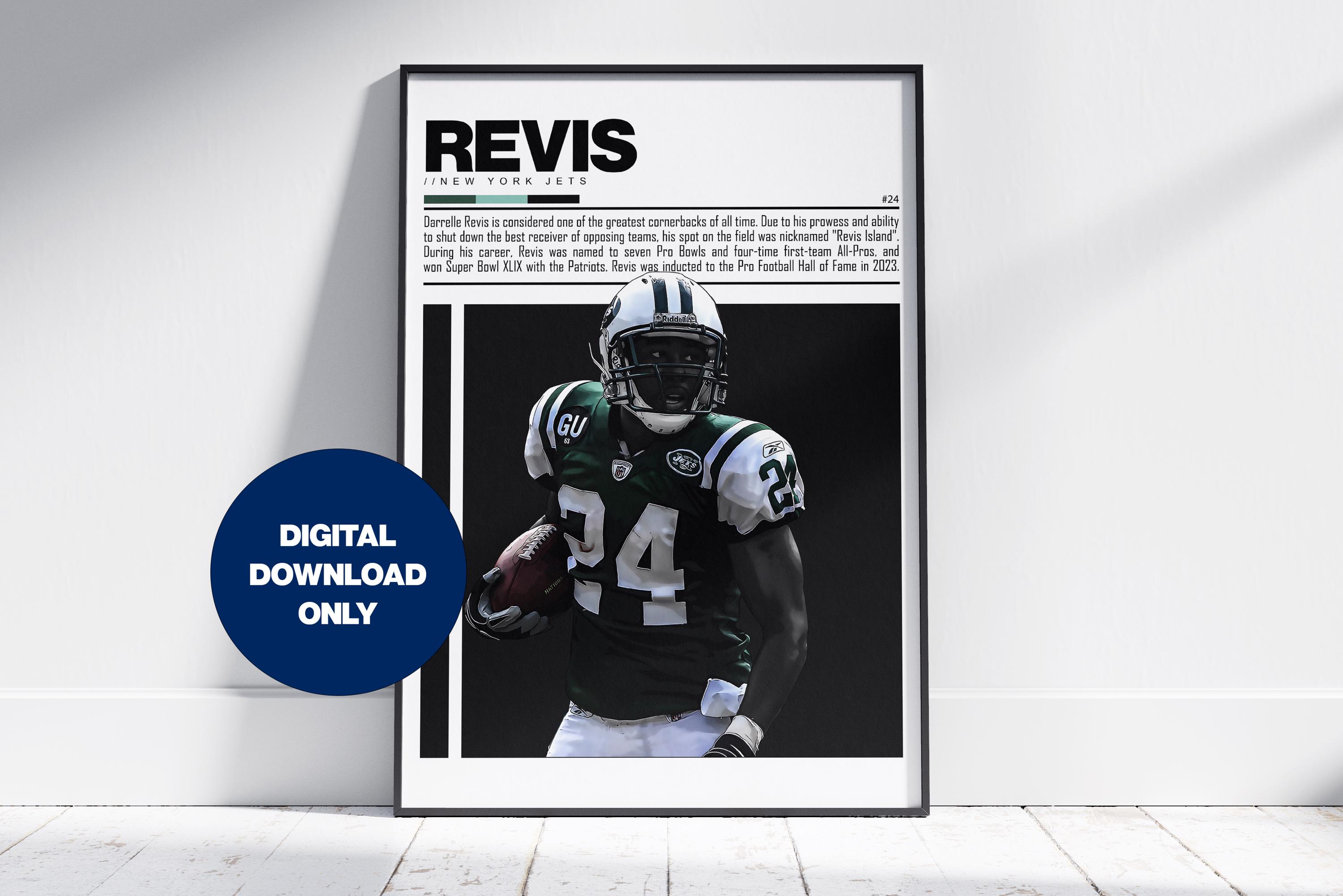 Darrelle Revis Digital Poster – Football Sports Wall Art, NFL Bedroom or  Office Decor, Printable Download - Etsy, image size:3000x2002