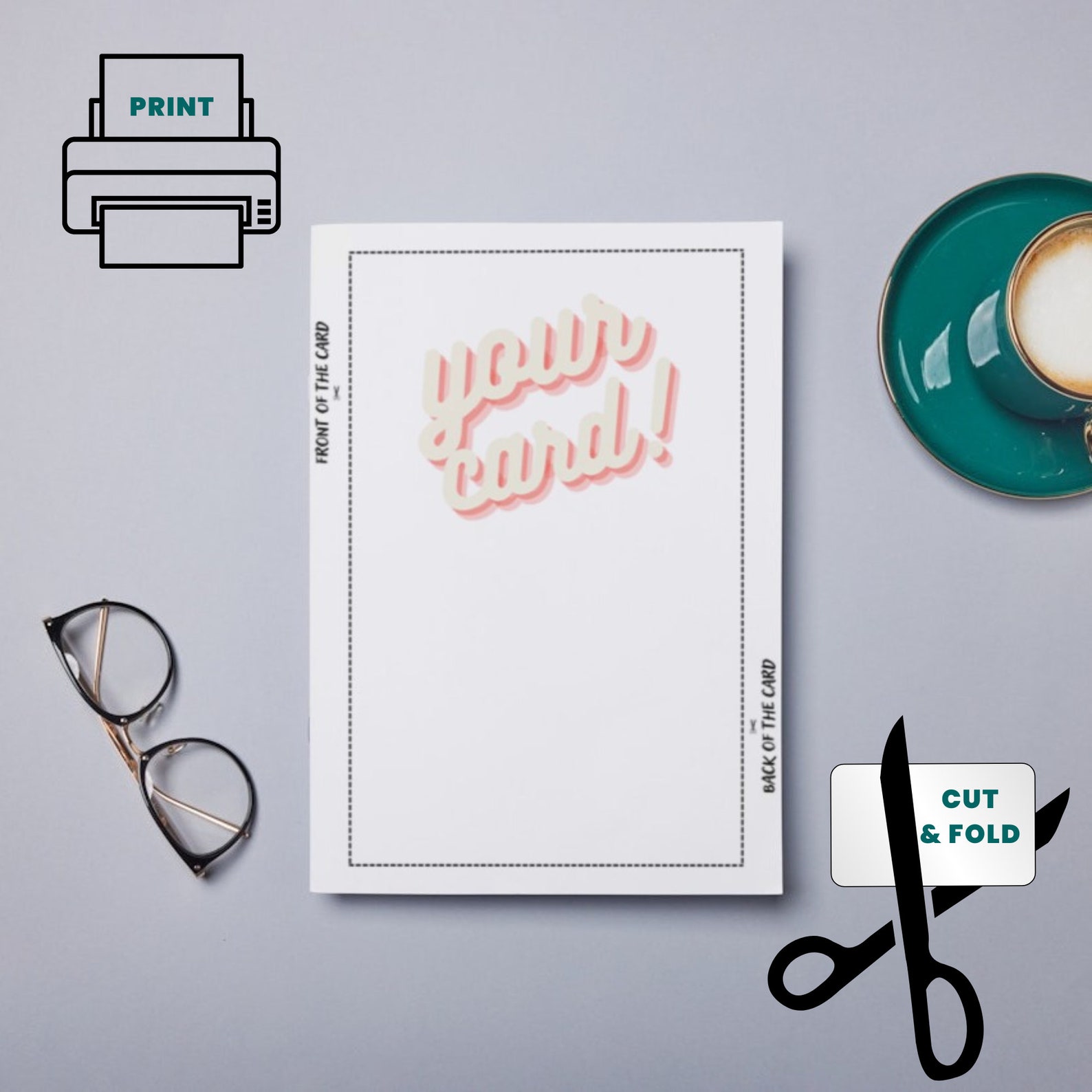 Printable Birthday Card 5 X 7 - Il 1588xN.5327825145 I94g 