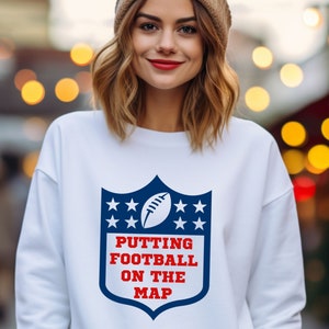 Kansas City Chiefs | American Football | Gameday Shirt | Kansas City Chiefs Sweatshirt | Putting Football On The Map