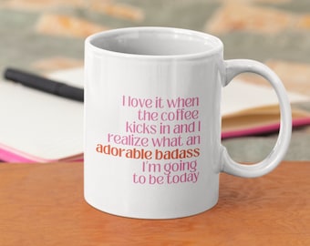 Tazza da caffè divertente / Tazza da caffè adorabile tosta / Tazza con sarcasmo / Tazza per amante del caffè / Tazza da caffè divertente / Regali divertenti / Tazza per tossicodipendente da caffè / Regalo gag