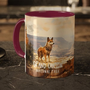 National Park mug, 11 oz  | Grand Canyon National Park mug | Natl Parks watercolor series Grand Canyon | Grand Canyon Coffee Cup
