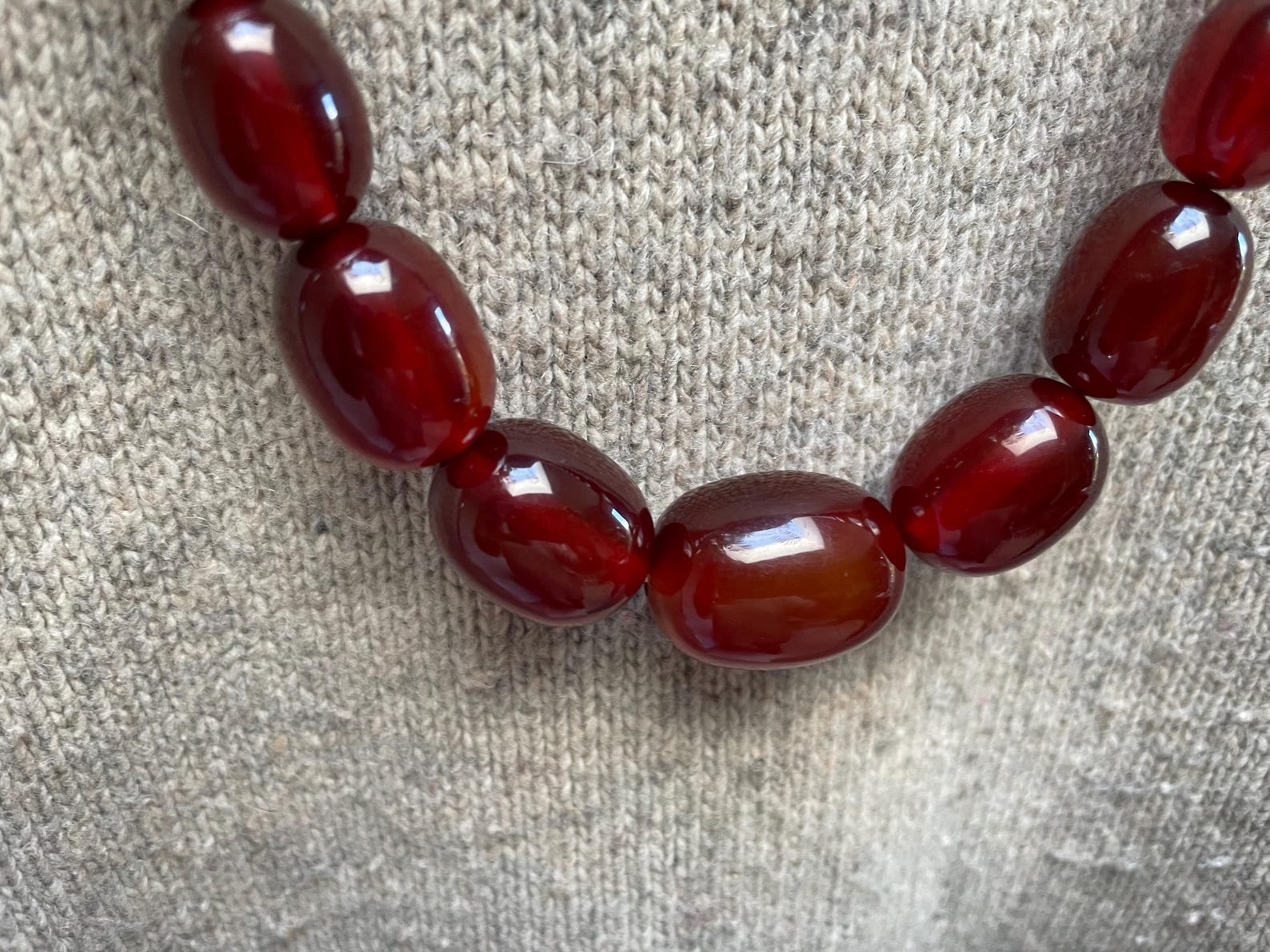 vintage-cherry-amber-bakelite-necklace-etsy