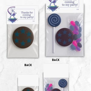 Bolsa de regalos de Mewtwo: Plantilla imprimible de cumpleaños (archivo digital)