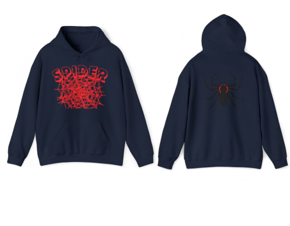 Spider Hooded Sweatshirt, Spider Hoodie, Spider Sweatshirt, Spider Man Hoodie, Spider Gwen Hoodie, Spider Trui, Spider Hoodies, Spiderman Trendy Fashion