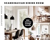 Midjourney Prompt Bundle | Interior Design Room Mockup Chat Gpt AI Artwork Customisable Midjourney Prompt Template AI Art, Midjourney AI Art