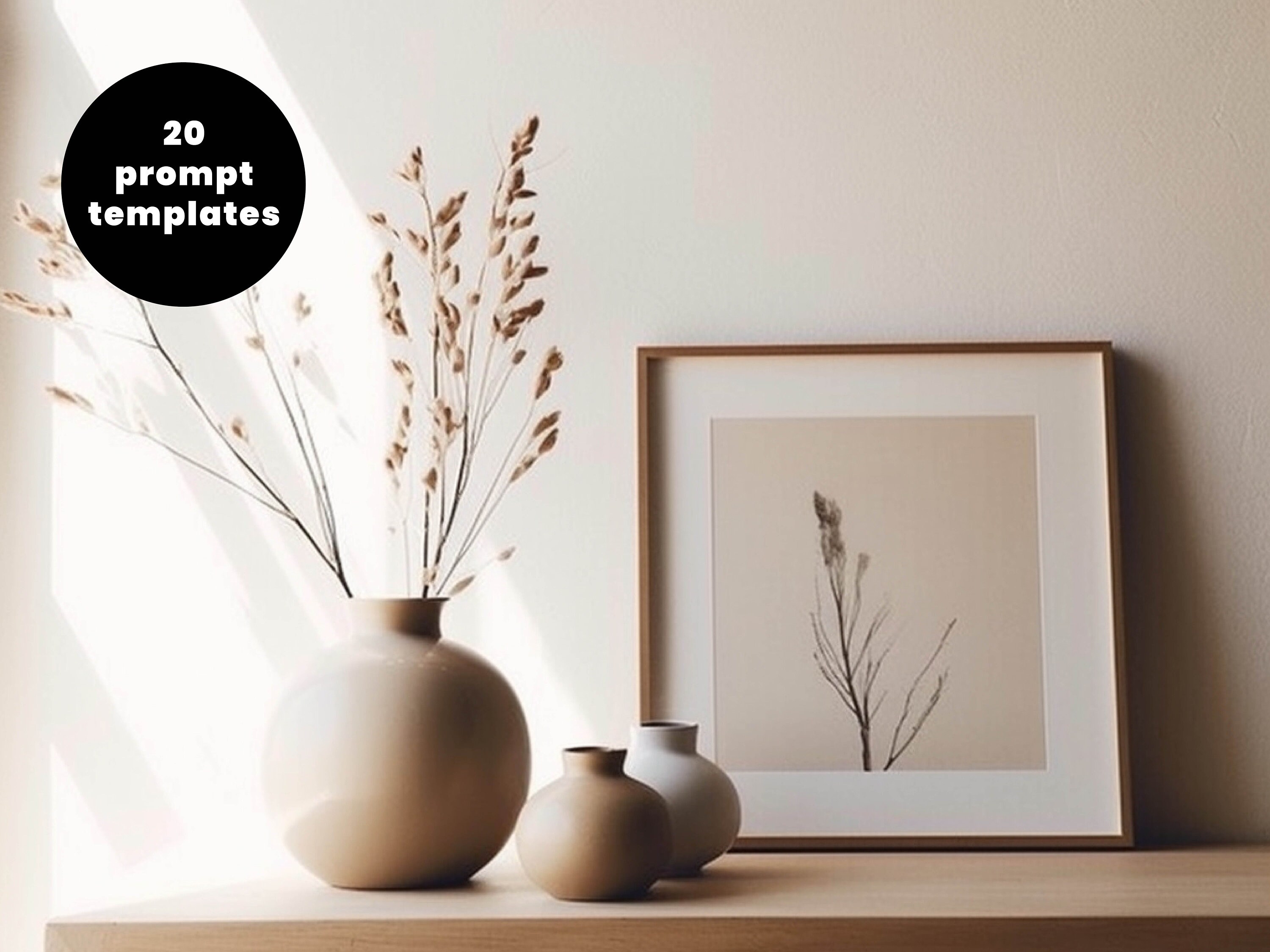 Midjourney Prompt Bundle Frame Mockup Photography Chat Gpt AI Artwork Customisable Midjourney