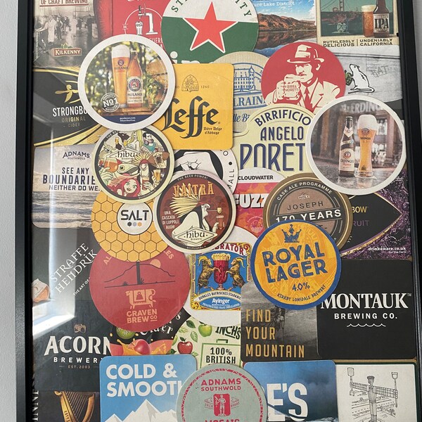 Beer Mat Etsy UK