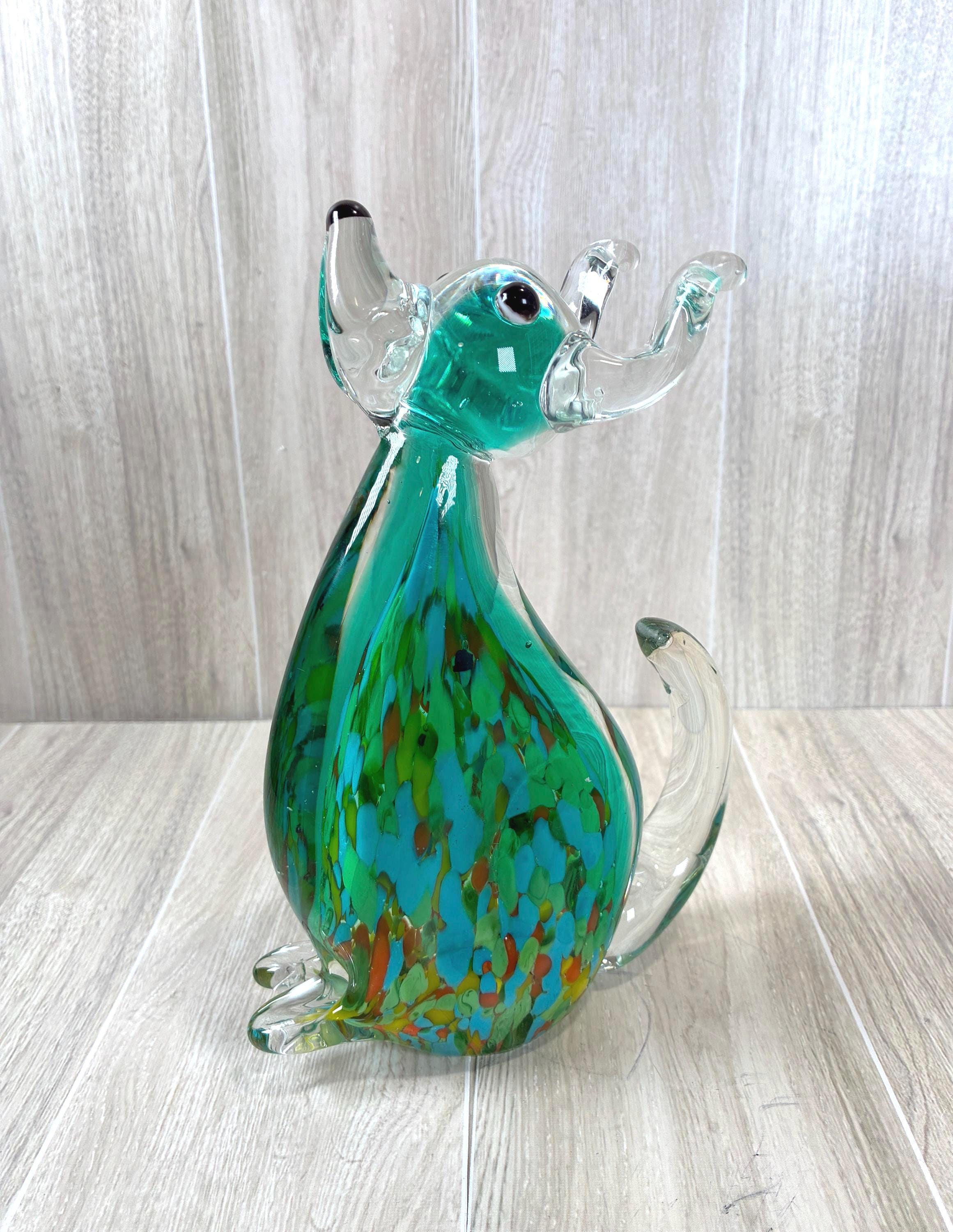 Vintage Glass Dog Murano - Etsy