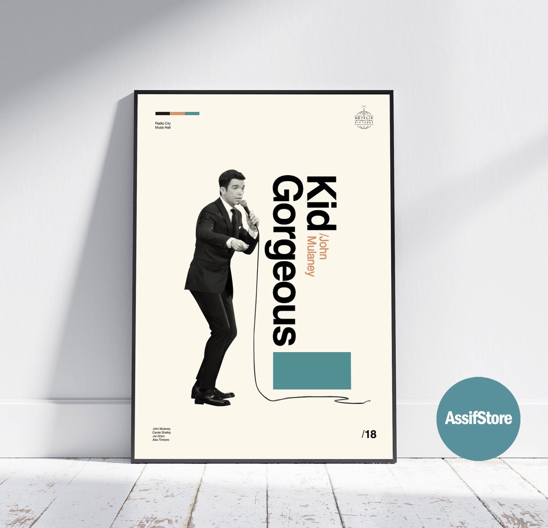 Kid Gorgeous Poster Kid Gorgeous Movie Abstract Poster - Etsy
