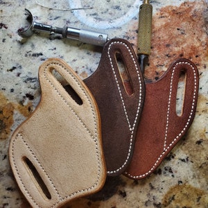 Universal Slanted Knife Sheath Rough Out