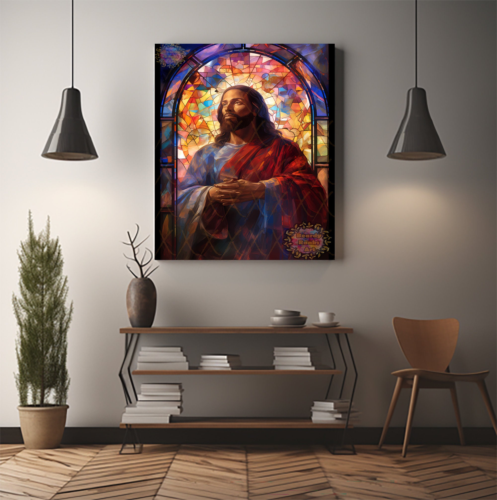 5 Jesus Christ Image Prints Jesus Wall Decor Prints Etsy