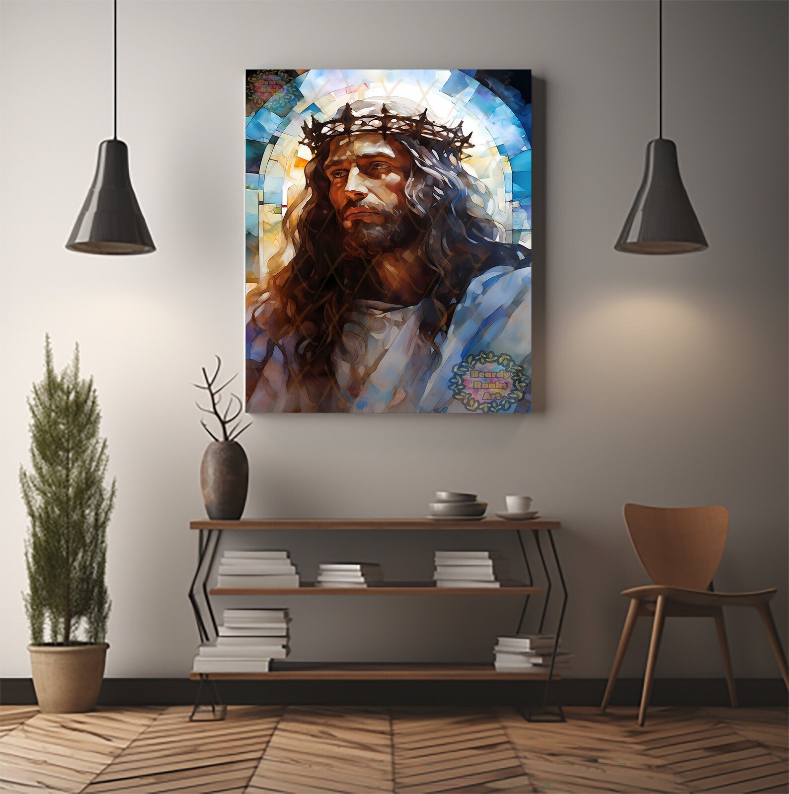 5 Jesus Christ Image Prints, Jesus Wall Decor Prints, Christian Artwork ...