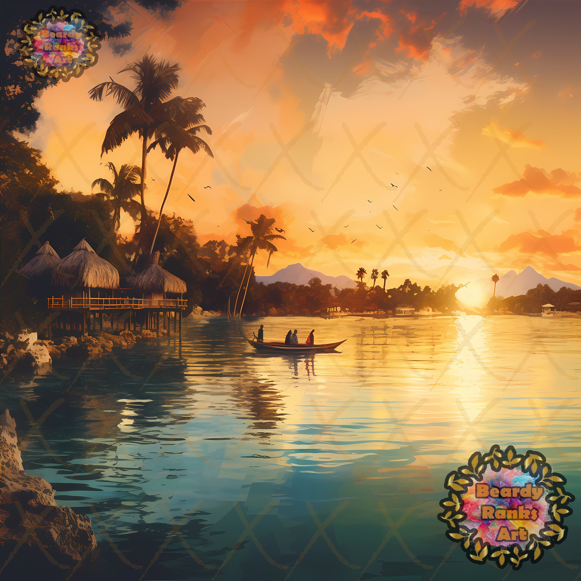 Jamaica Art Jamaica Jamaican Art Jamaican Painting Etsy