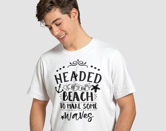 Heading To The Beach - T-Shirt