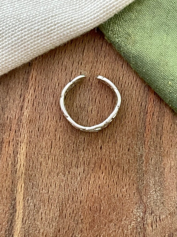 Nice Adjustable Celtic Solid Sterling 925 Silver … - image 3