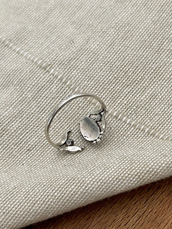 Yang and Yang Adjustable Solid Sterling 925 Silve… - image 4