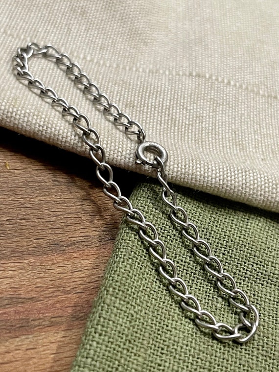 Nice Thin Delicate Curb Chain Solid Sterling 925 … - image 1