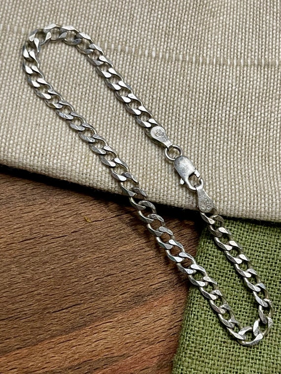 Nice Thin Delicate Curb Chain Solid Sterling 925 … - image 1