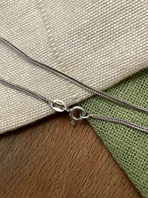 Light Box Rope Link Solid Sterling 925 Silver Bra… - image 4