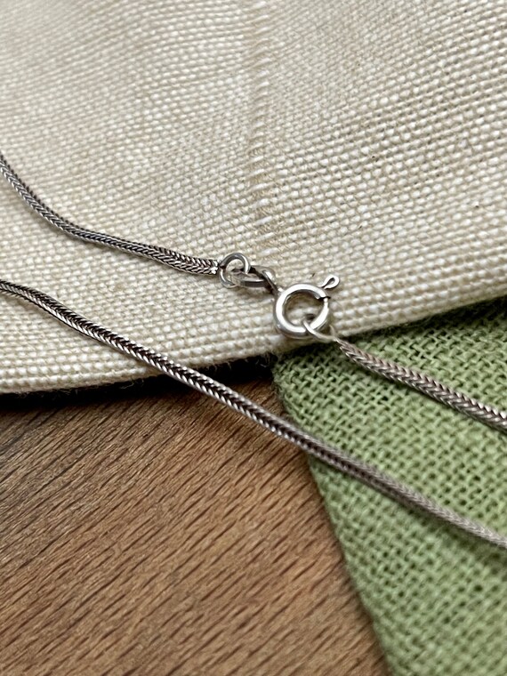 Light Box Rope Link Solid Sterling 925 Silver Bra… - image 3