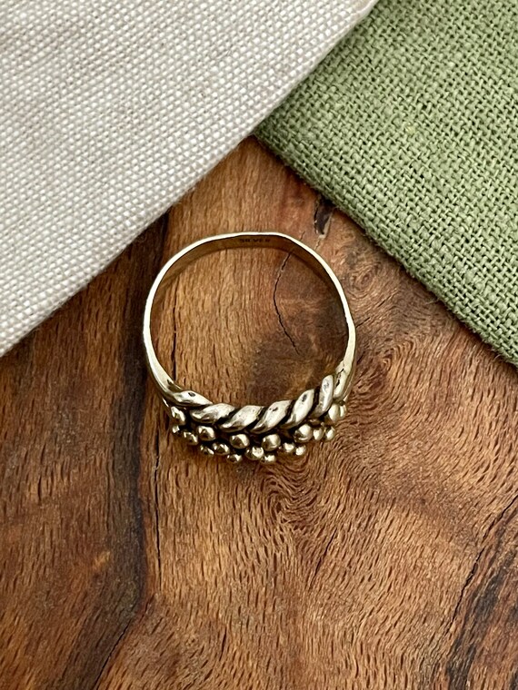 Large Gold Plated Beekeeper Solid Sterling 925 Si… - image 3