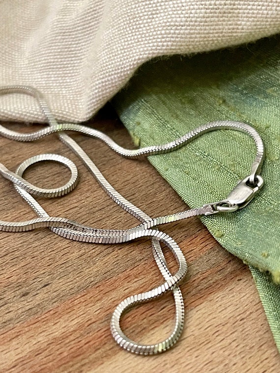 Thin box chain rope Gem