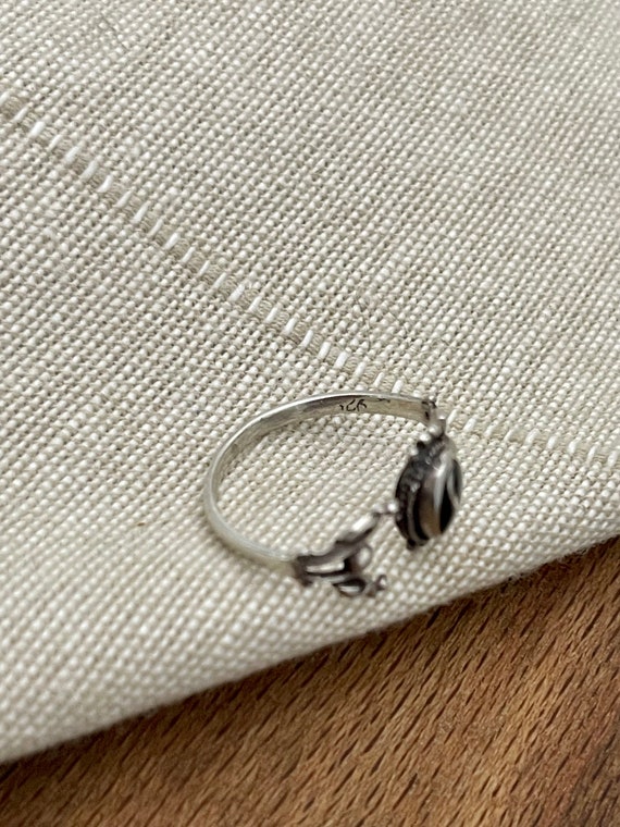 Yang and Yang Adjustable Solid Sterling 925 Silve… - image 5