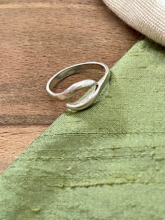 Nice Vibration Band Solid Sterling 925 Silver Rin… - image 4