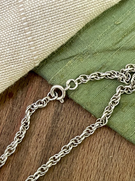 Nice Thin Twisted Link Bracelet Solid Sterling 92… - image 4