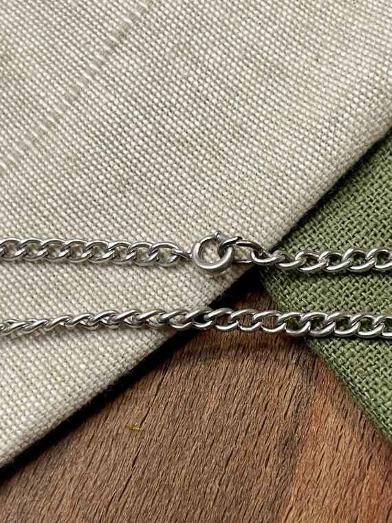 Nice Thin Delicate Curb Chain Solid Sterling 925 … - image 4