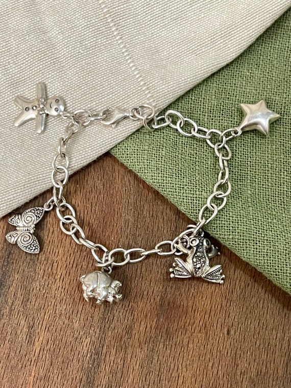 Sterling Silver Nativity 13 Charm Bracelet – LSJ