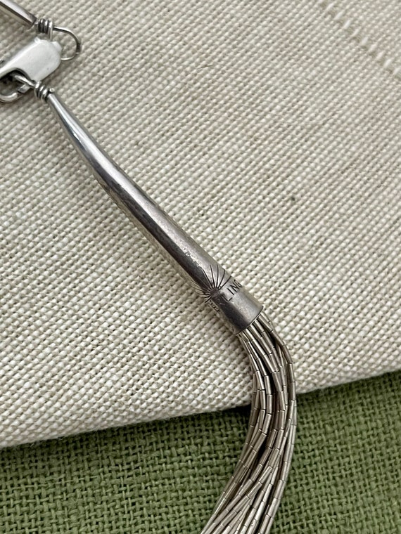 Multi Strand String Link Choker Chain Necklace So… - image 6