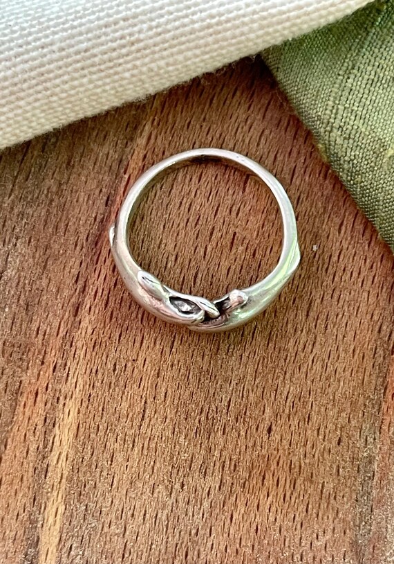 Dolphin Sailing Surf Solid Sterling 925 Silver Ri… - image 4