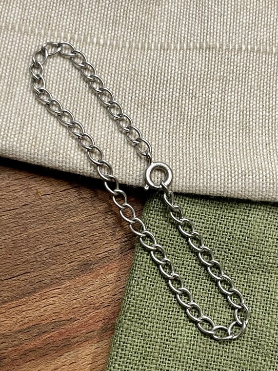 Nice Thin Delicate Curb Chain Solid Sterling 925 … - image 3