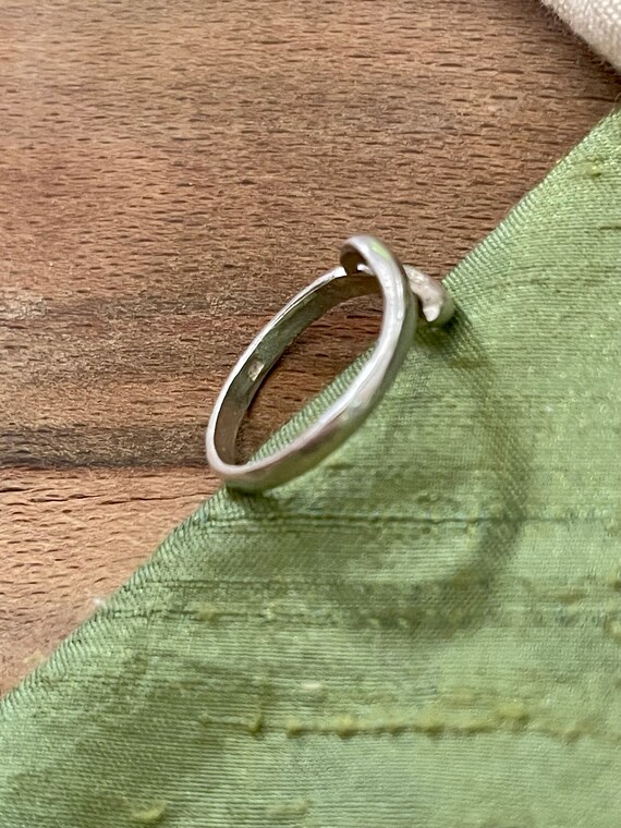 Nice Vibration Band Solid Sterling 925 Silver Rin… - image 5