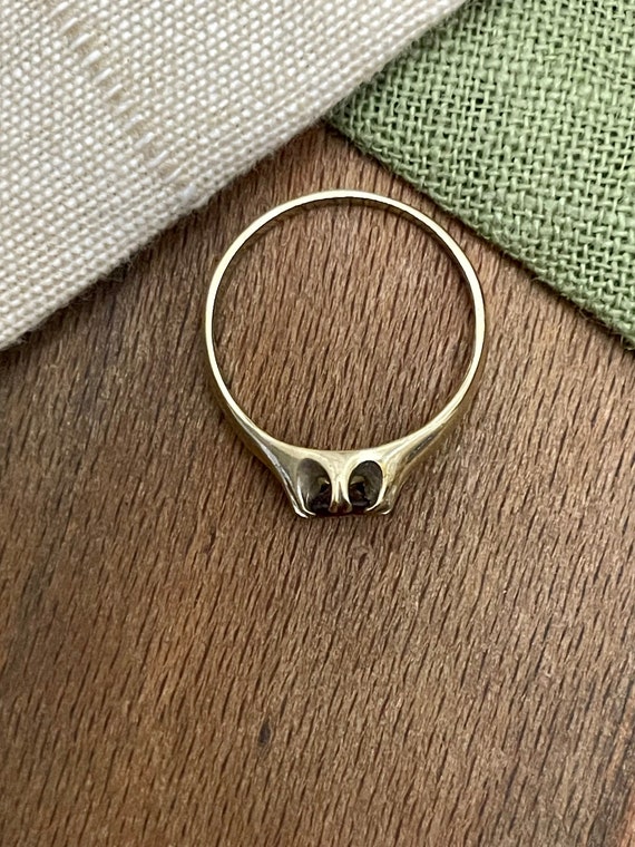 Large Red Ruby Gold Plated Solid Sterling 925 Sil… - image 3