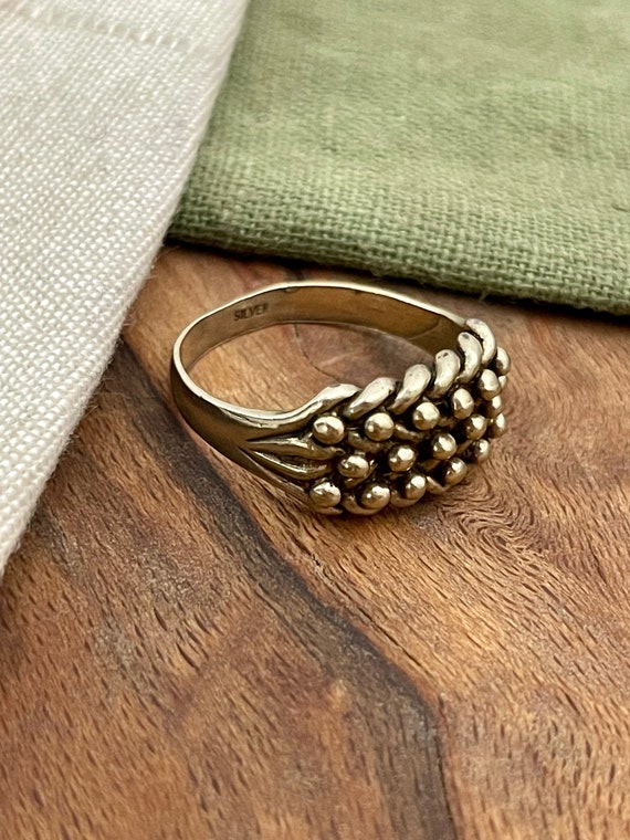 Large Gold Plated Beekeeper Solid Sterling 925 Si… - image 5