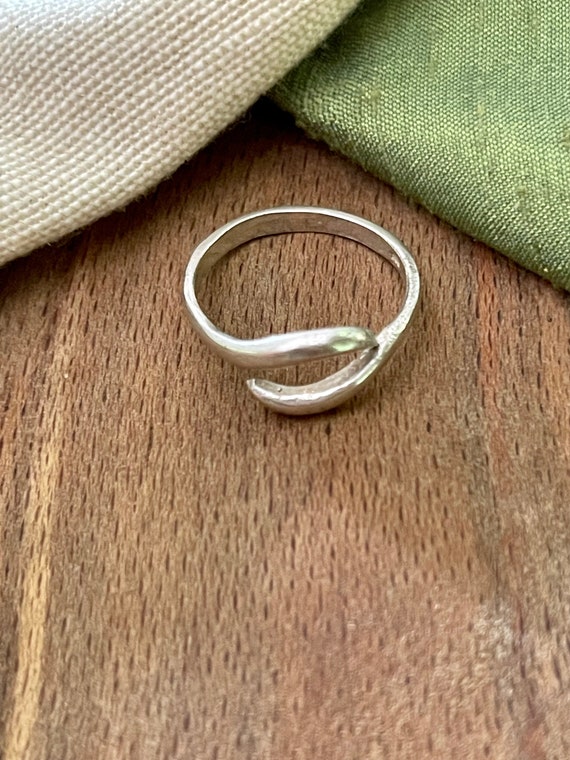 Nice Vibration Band Solid Sterling 925 Silver Rin… - image 2